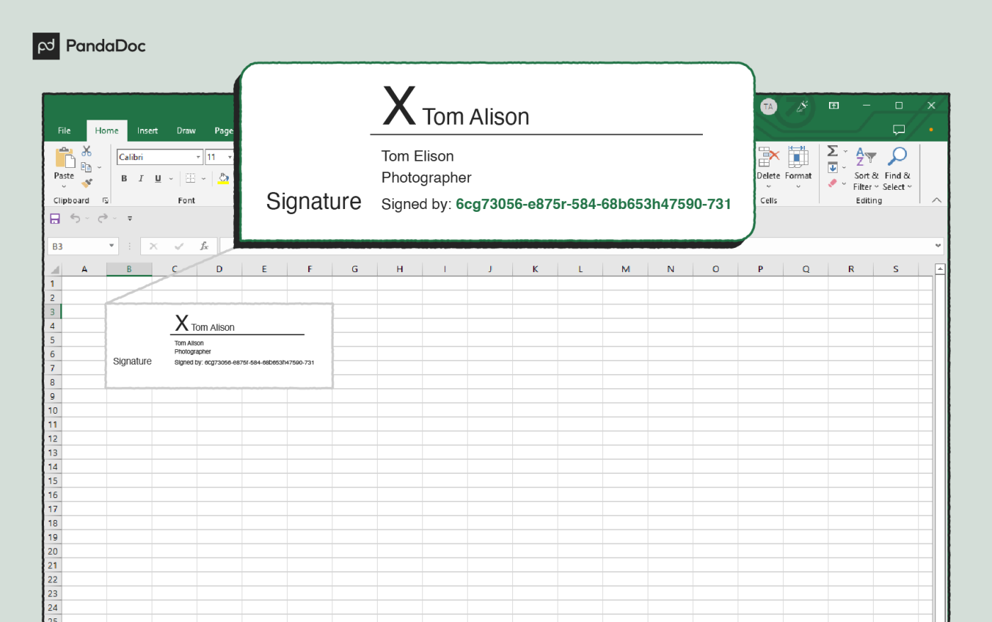 3 Ways to Create Electronic Signatures in Excel