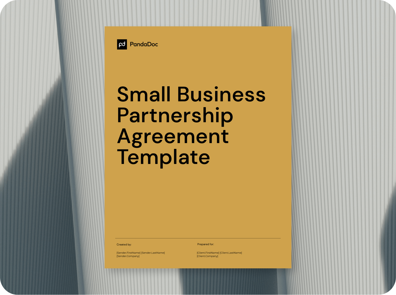 Small Business Partnership Agreement PandaDoc