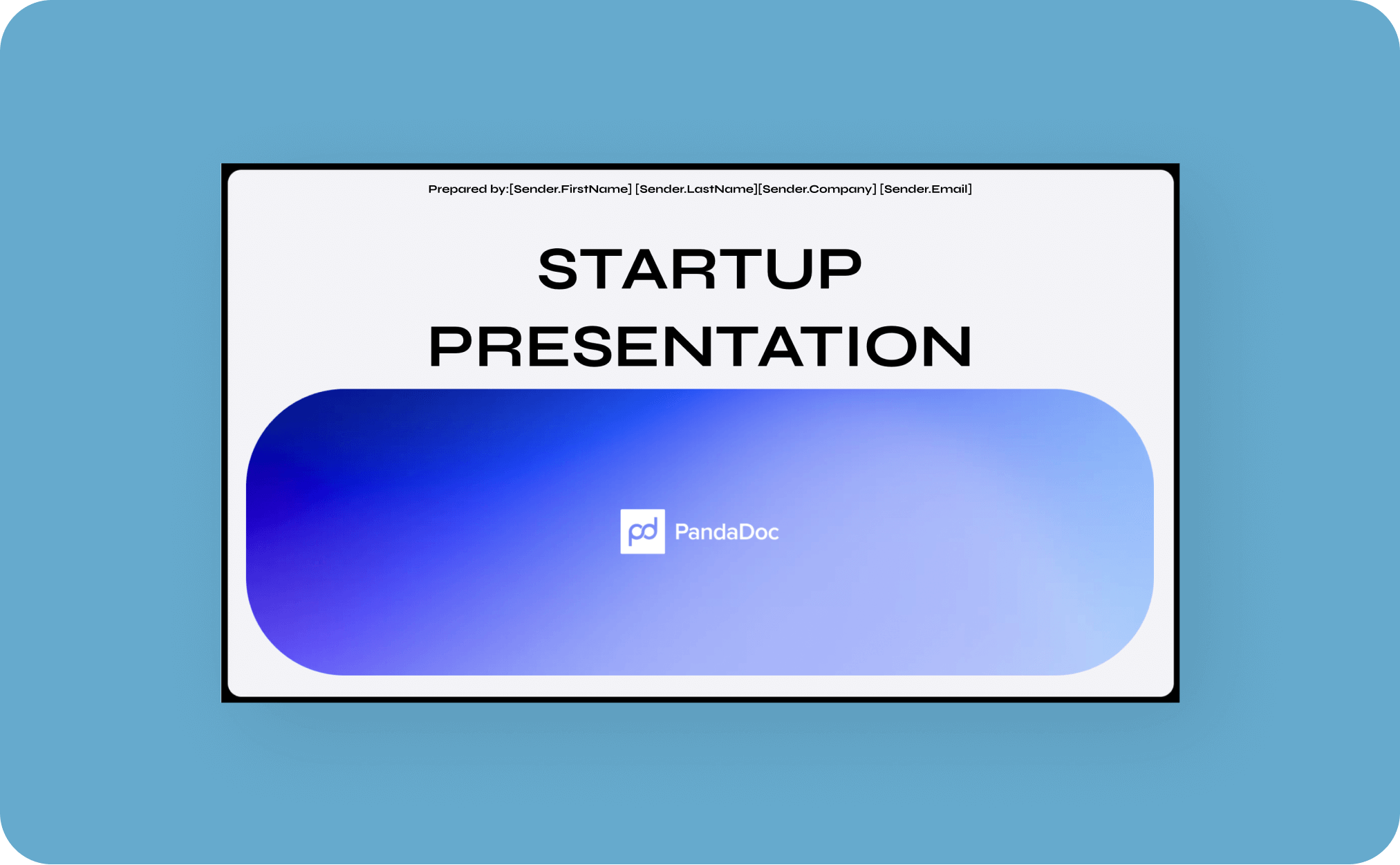 Startup Presentation PandaDoc