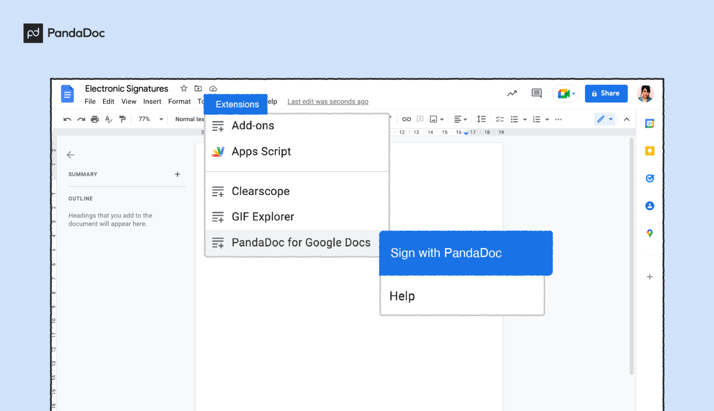 google docs sign in on another account