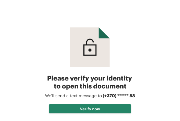 Verification Sms