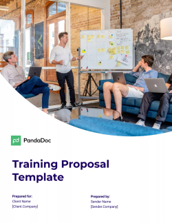 Training Proposal Template