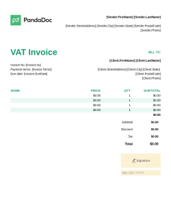 freelance invoice design template