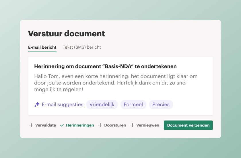 NL: AI Assistant Email
