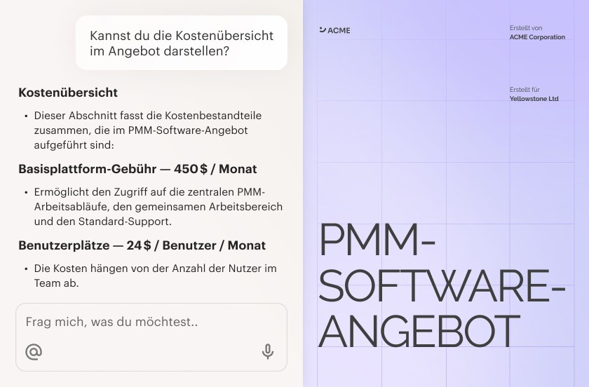 DE: AI Assistant Summarize