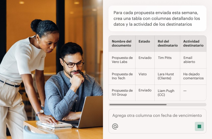 ES: AI Assistant Table
