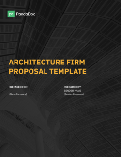 Architecture Firm Proposal Template