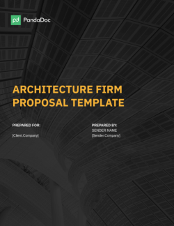 ARCHITECTURE FIRM PROPOSAL TEMPLATE