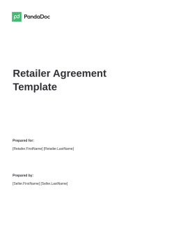 Retailer Agreement