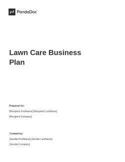 Lawn Care Business Plan