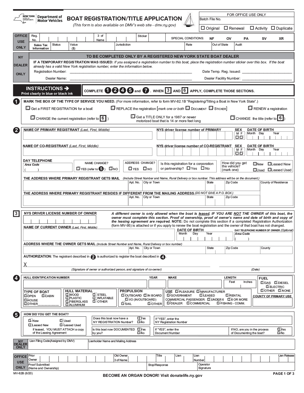 New York Bill of Sale Form Templates, Free Samples - Pandadoc