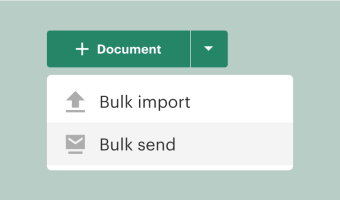 Send documents in bulk (including with a CSV template)