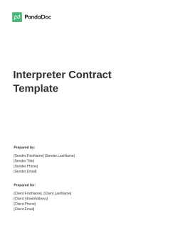 Interpreter Contract