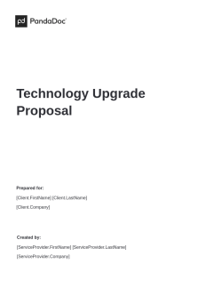 Technology Upgrade Proposal