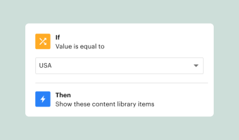 Build docs with conditional content