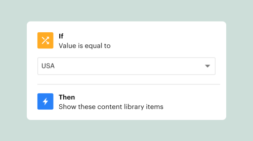 Conditional Content