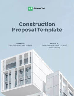construction proposal