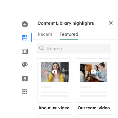Content Library Featured
