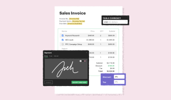 Sales invoice software