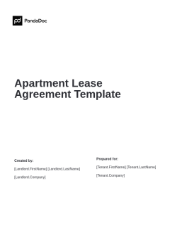 Apartment Lease Agreement Ohio