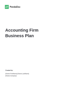 Accounting Firm Business Plan