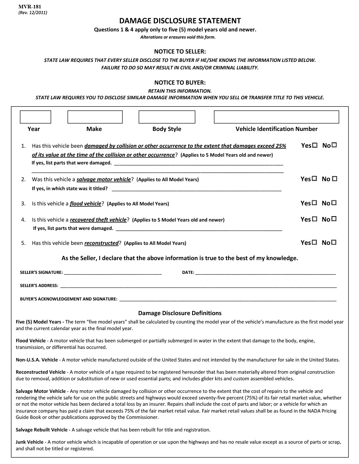 North Carolina Bill Of Sale Form Templates, Free Samples - Pandadoc