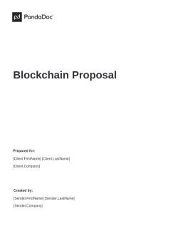 Blockchain Proposal