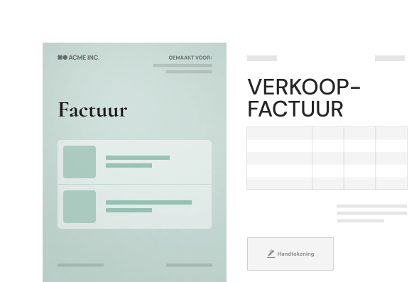 NL: Document Invoice