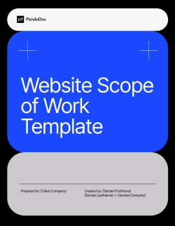 Website Scope of Work Template