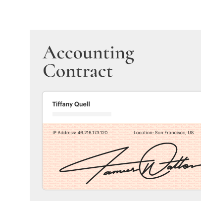 Esignature Certificate