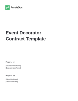 Event Decorator Contract Template