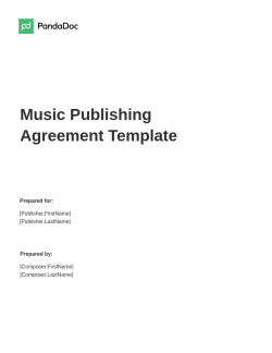 Music Publishing Agreement