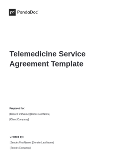 Telemedicine Service Agreement Template