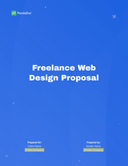 Freelance Web Design Proposal Template