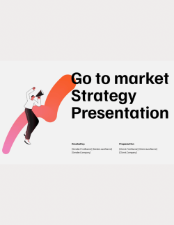 Go to market Strategy Presentation