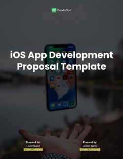 iOS App Development Proposal Template
