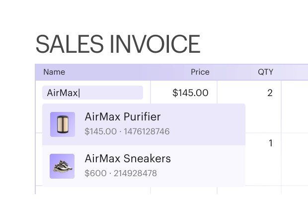 Interactive Pricing Tables
