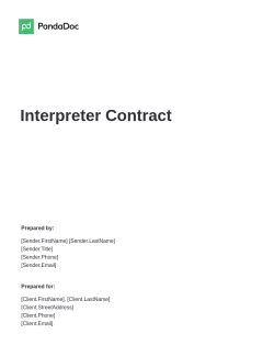 Interpreter Contract