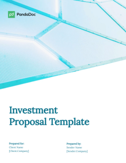 investment proposal