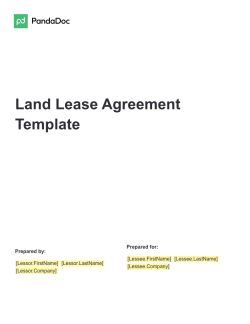 Texas Land Lease Agreement