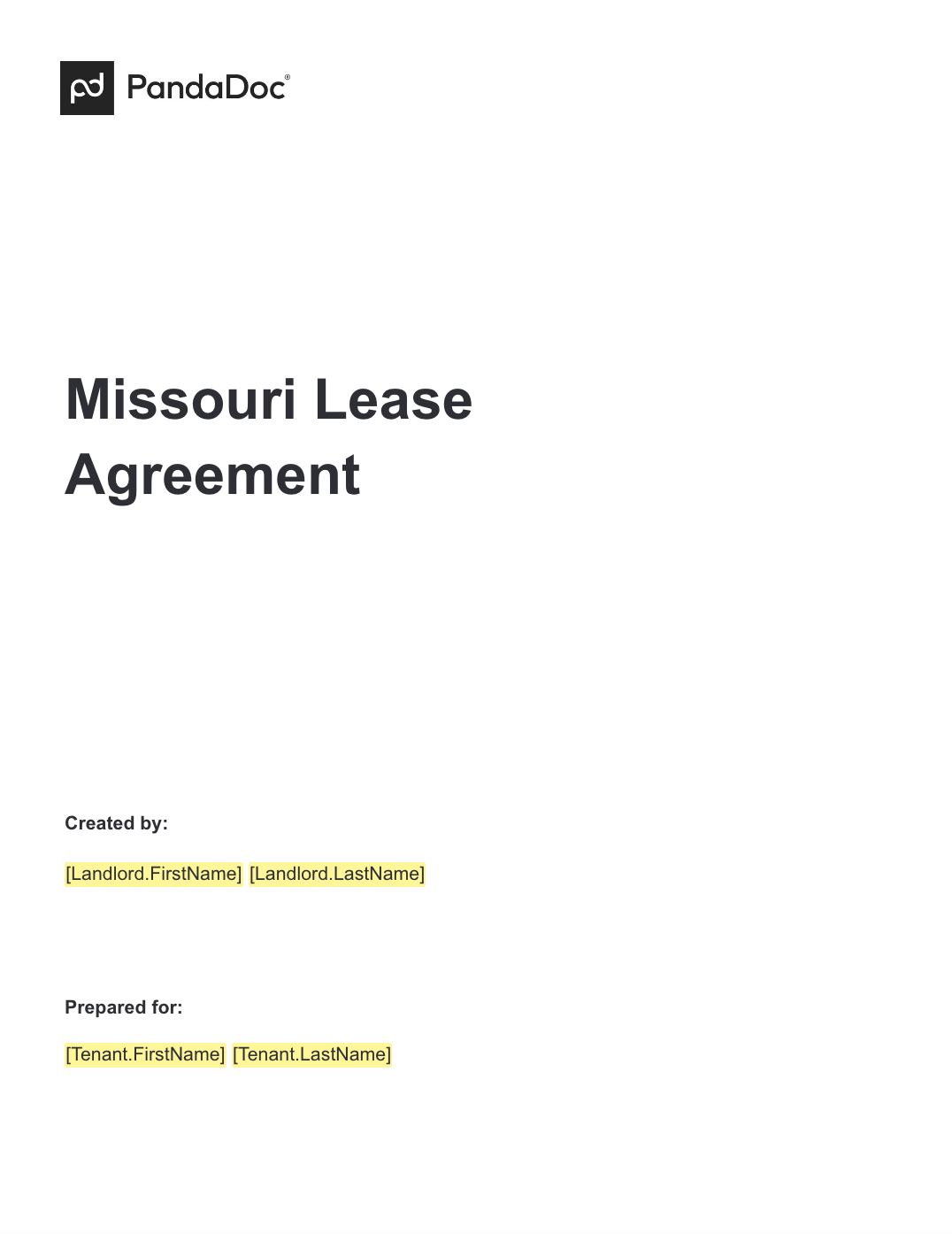 Missouri Lease Agreements