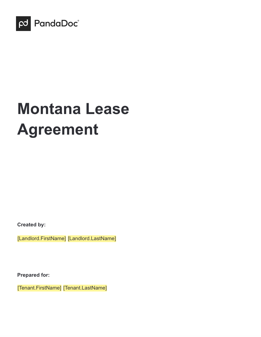 Montana Lease Agreements