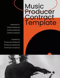 Music Producer Contract Template