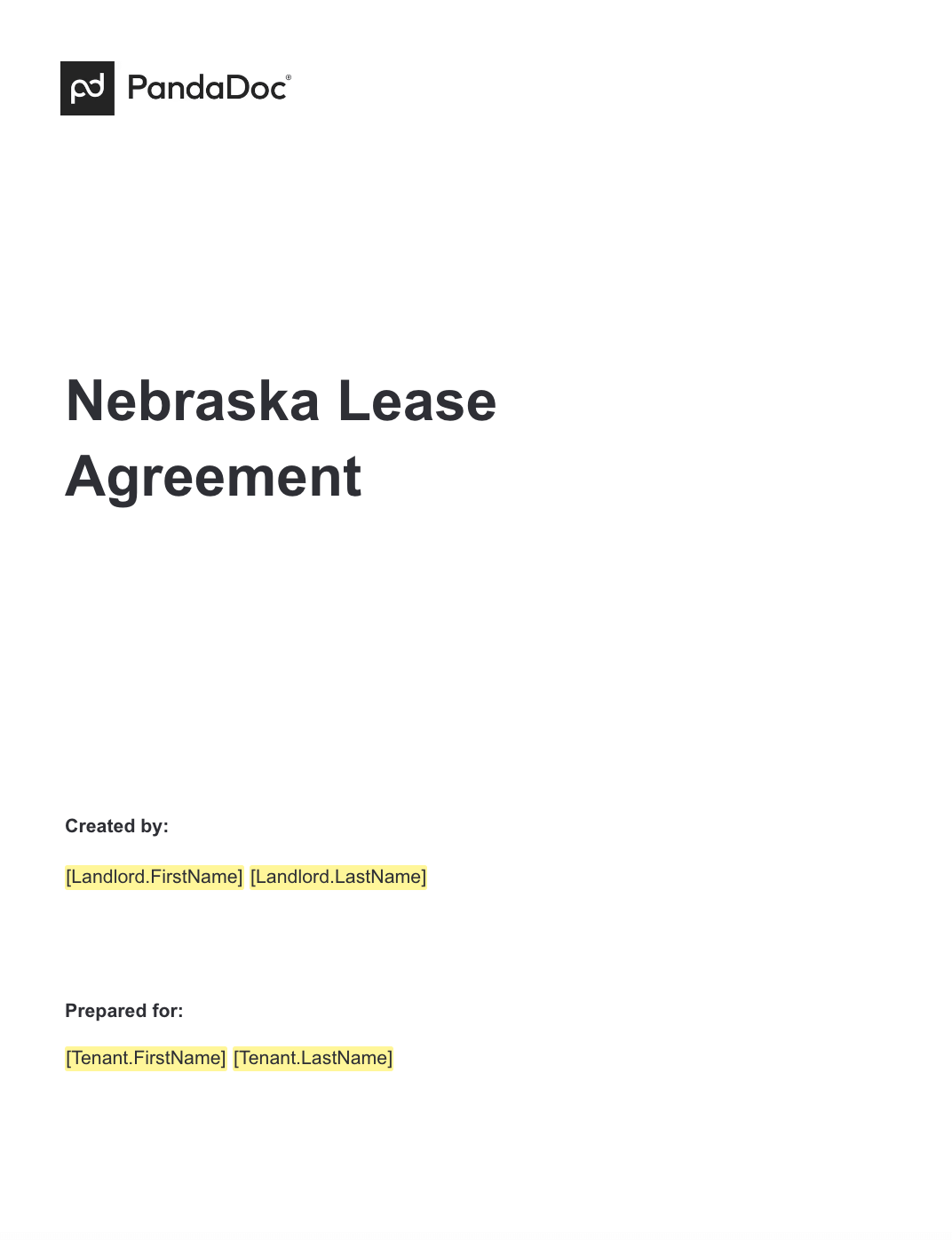 Nebraska Lease Agreements