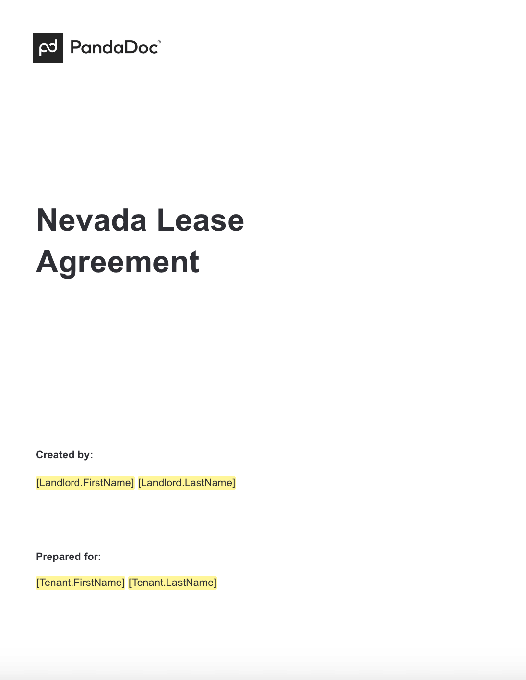 Nevada Lease Agreements