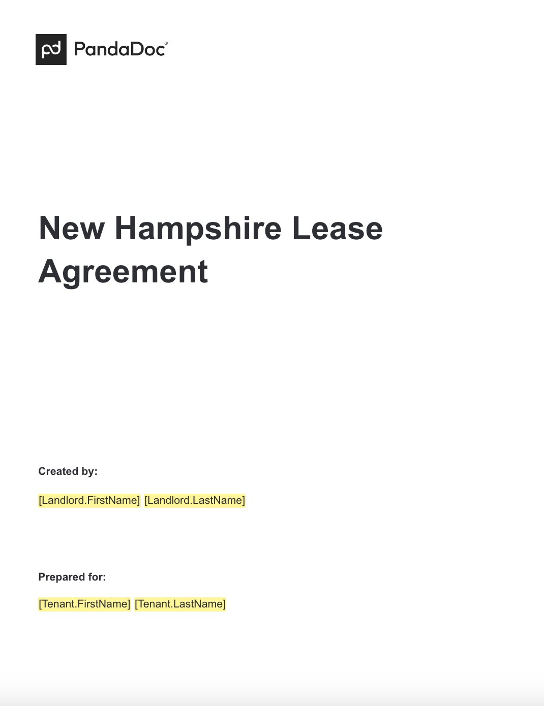 New Hampshire Lease Agreements