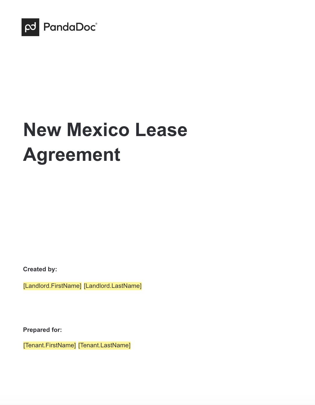 New Mexico Lease Agreements