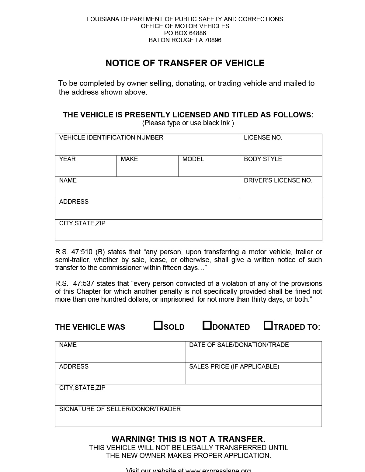 Louisiana Bill Of Sale Forms Save Time Editing Signing Filling louisiana-bill-of-sale-forms-save-time-editing-signing-filling