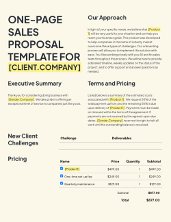 business proposal template 3+ Free Business Proposal Templates - Updated in 3