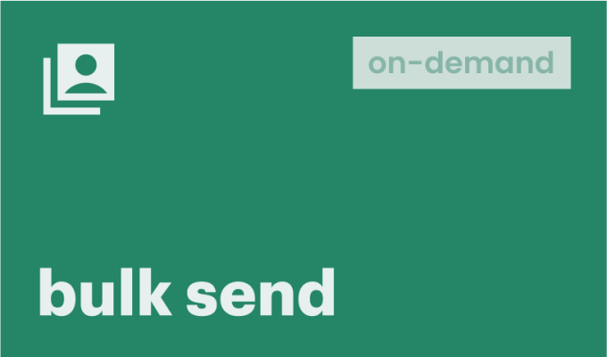 Bulk Send Documents for Signature using Custom Variables - PandaDoc